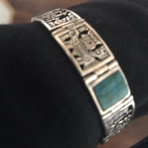 🔥SALE🔥Vintage Bracelet 925 Silver Turquoise